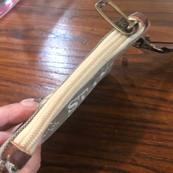 👜Double Sided Canvas Wristlet - Picture 5 of 6